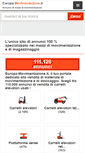 Mobile Screenshot of europa-movimentazione.it